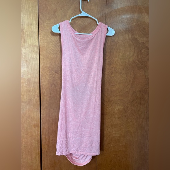 Actloe Women Solid Hollow Out Twist Bodycon Wrap Dress Sleeveless Mini - Picture 7 of 7